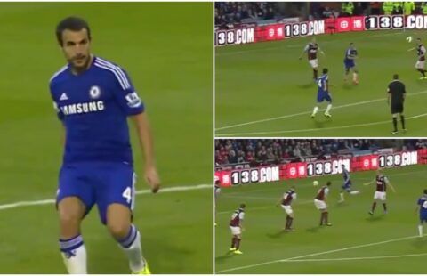 Never forget that Cesc Fabregas produced arguably the greatest assist in PL history in 2014
