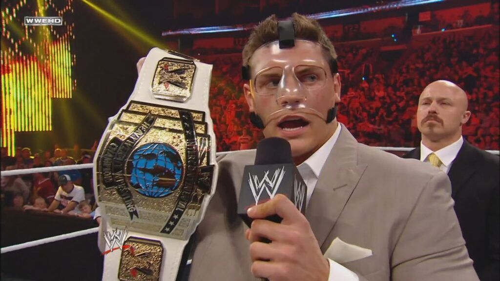 Cody Rhodes as Intercontinental Champion in 2011