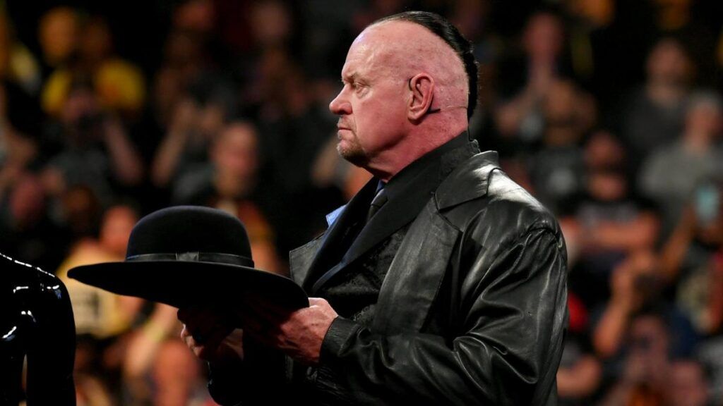 The Undertaker went into the WWE Hall of Fame in 2022