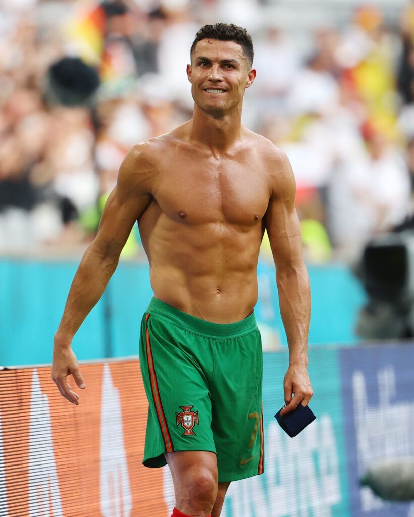 Man Utd's Ronaldo in great shape.