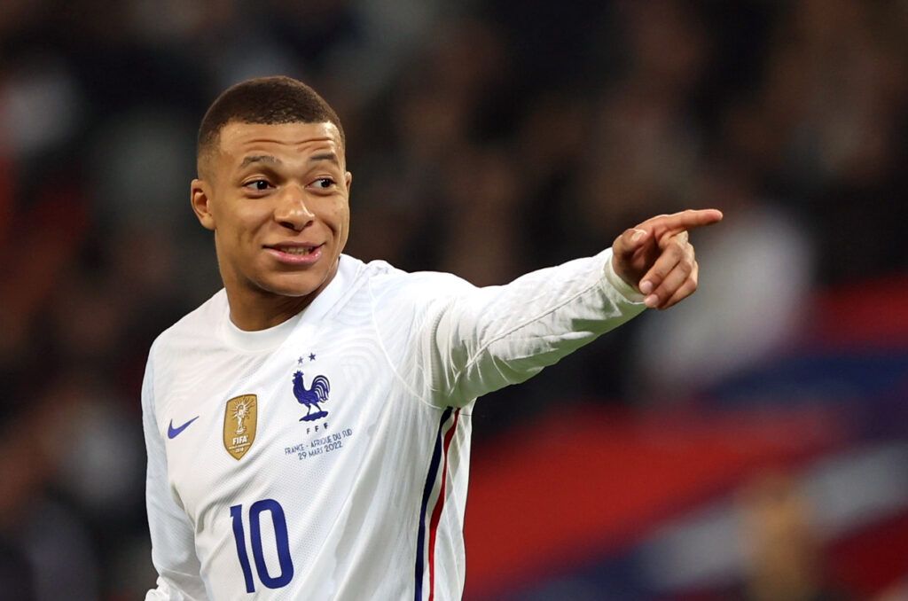 Kylian Mbappe features as France's best XI of players aged 23 or under is named.
