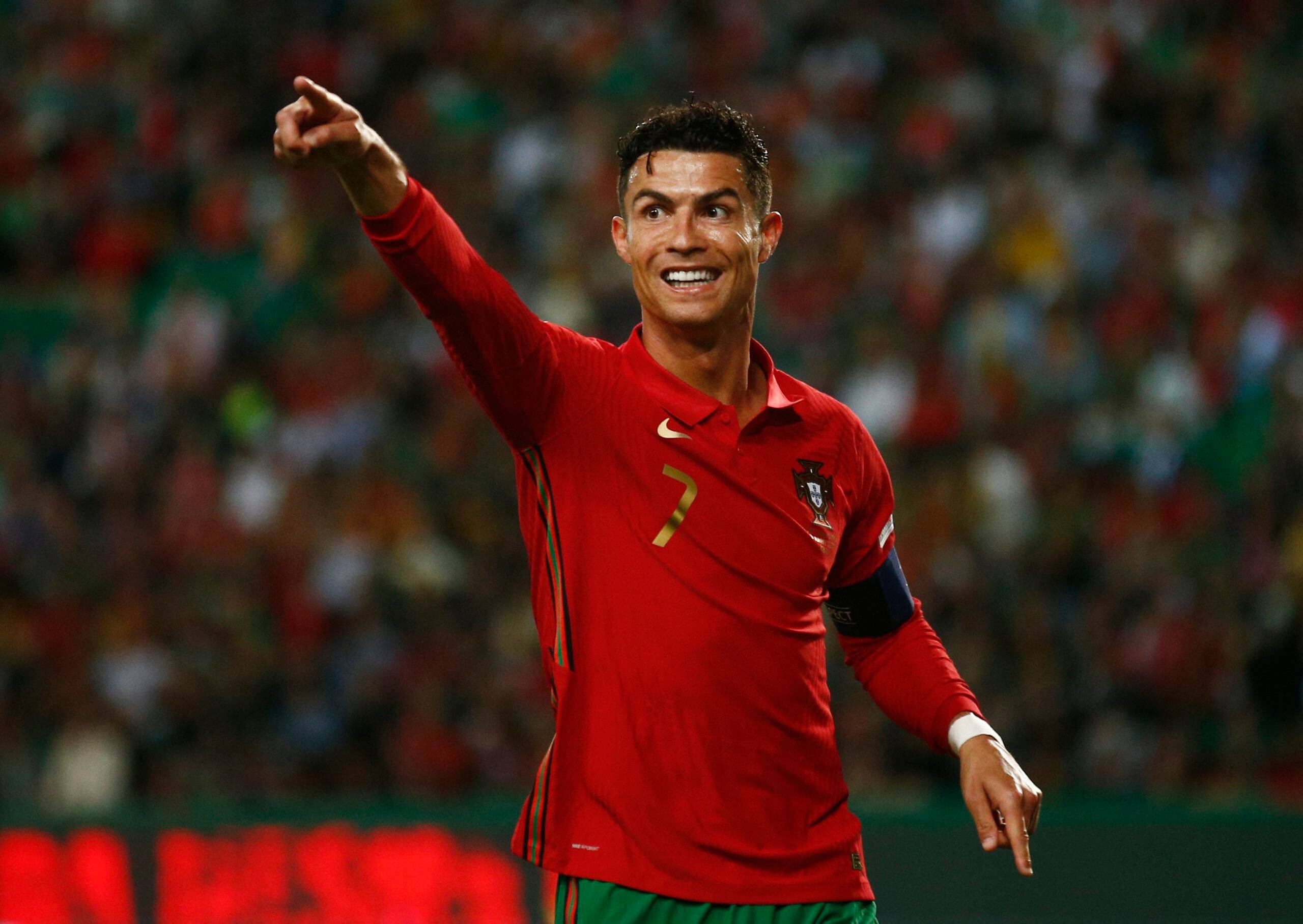 Portugal's Ronaldo vs Switzerland.