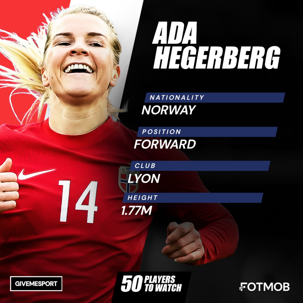 Norway forward Ada Hegerberg