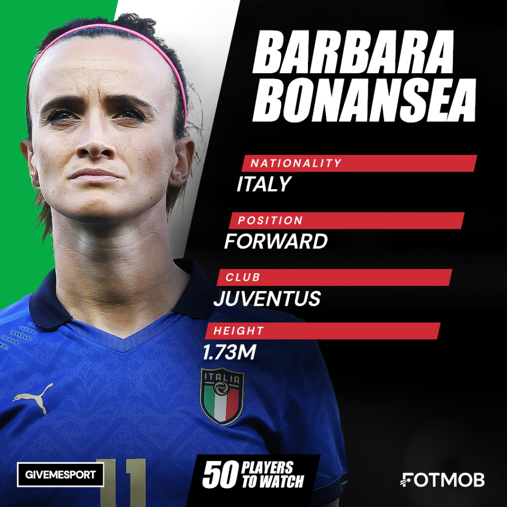 Italy forward Barbara Bonansea
