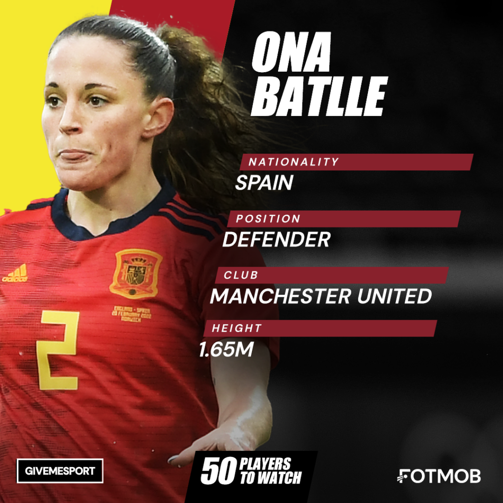 Spanish player Ona Batlle