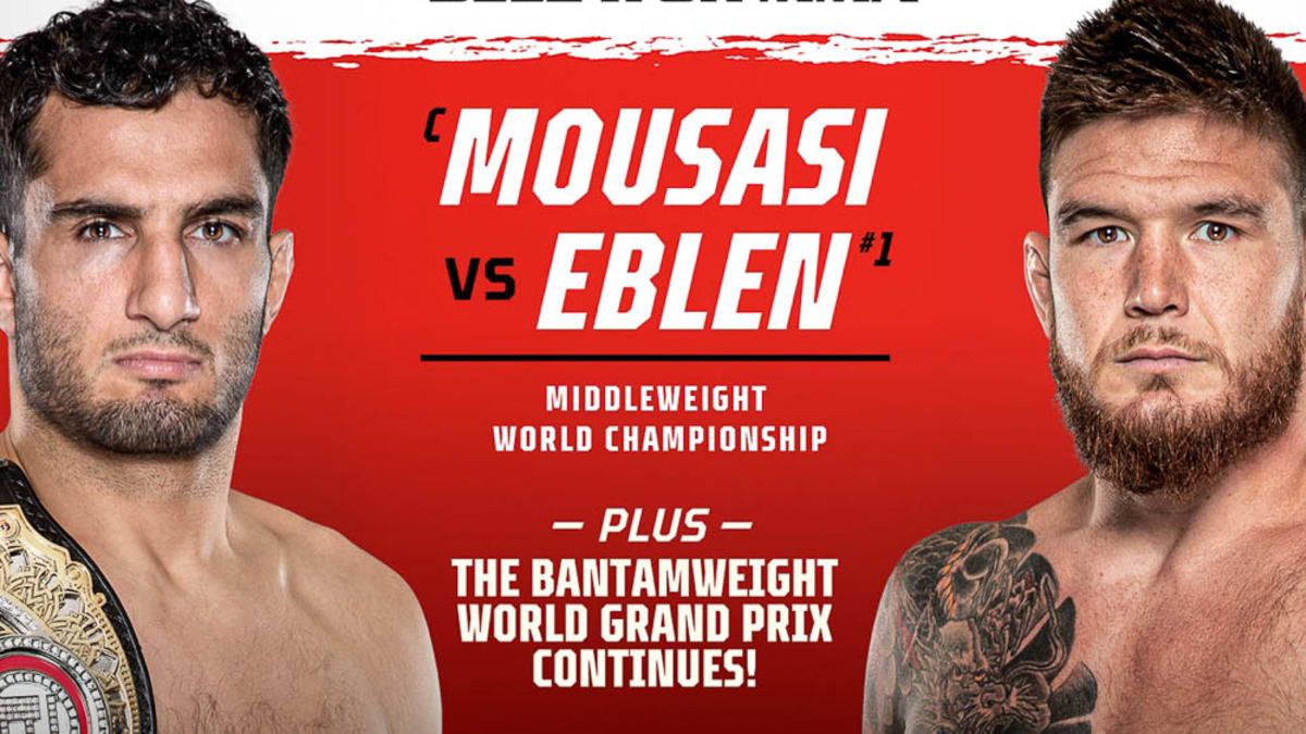 Watch Bellator  282: Mousasi vs. Eblen 6/24/22