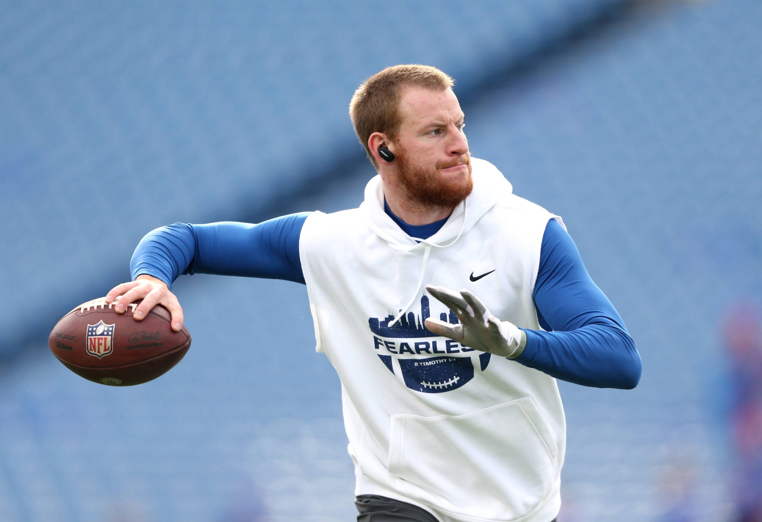 Carson Wentz of the Indianapolis Colts