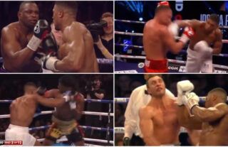 Anthony Joshua compilation made after being 'disrespected way too much'