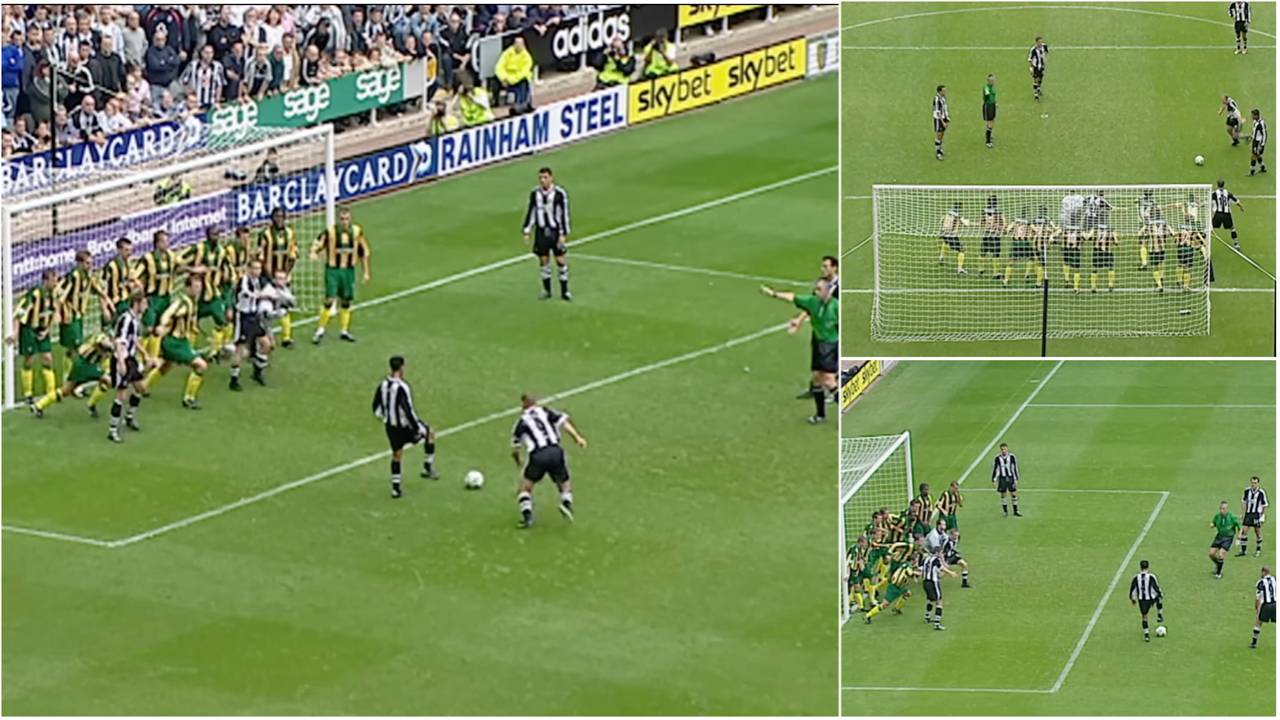 Alan Shearer is responsible for arguably the greatest indirect free-kick in Premier League history