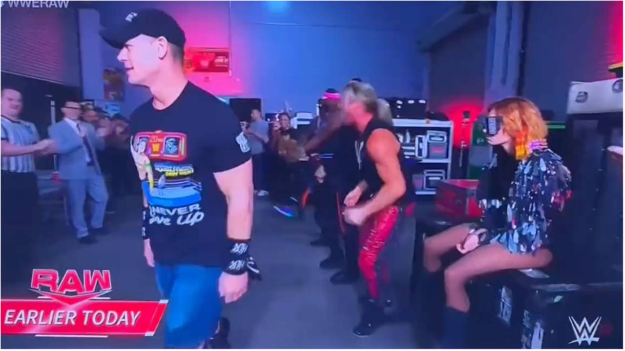 John Cena: Becky Lynch brilliantly refused to break character backstage