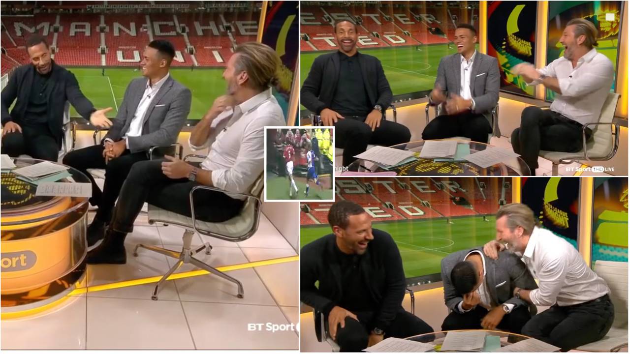 Rio Ferdinand mugging off Robbie Savage while talking about their tunnel fight is still funny