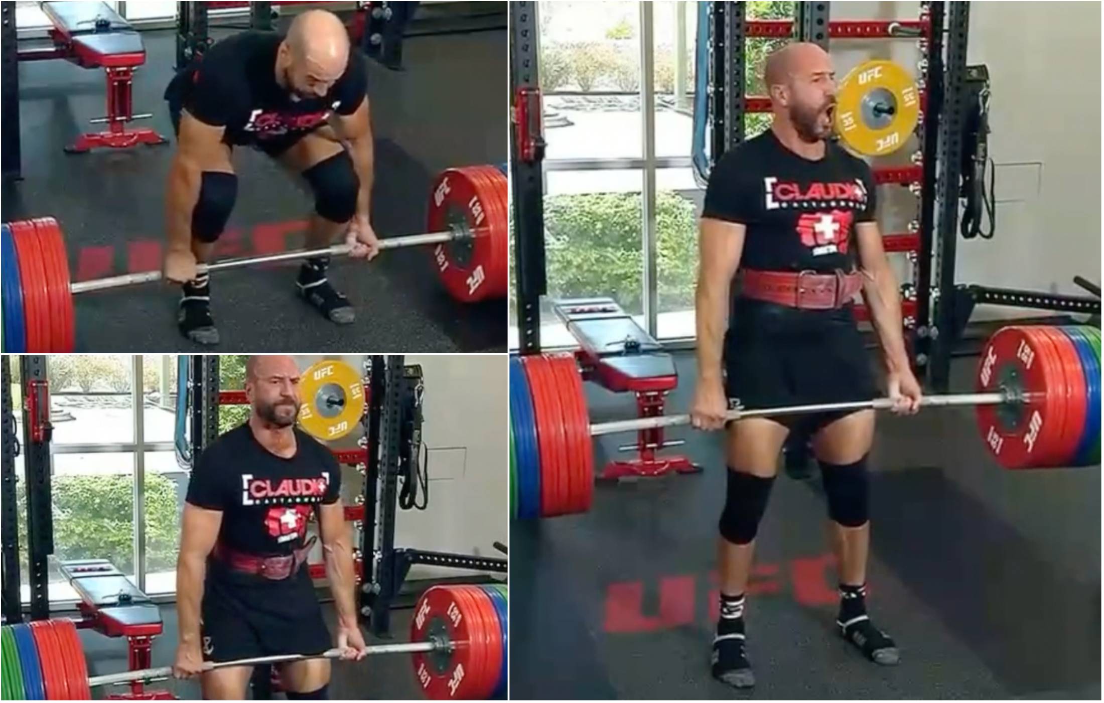 Cesaro casually deadlifting 500lbs is genuinely insane