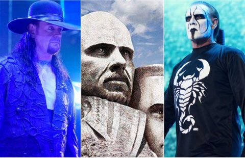 Sting excluded The Undertaker from his WWE Mount Rushmore
