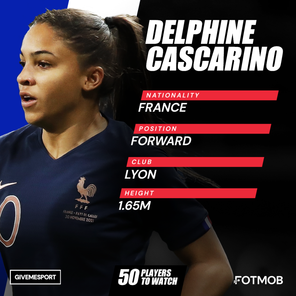 France player Delphine Cascarino