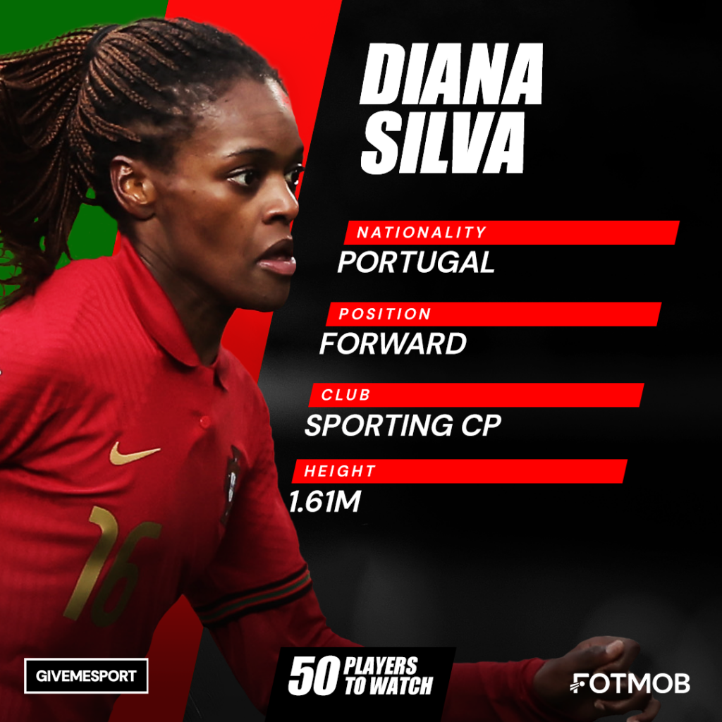 Portugal player Diana Silva