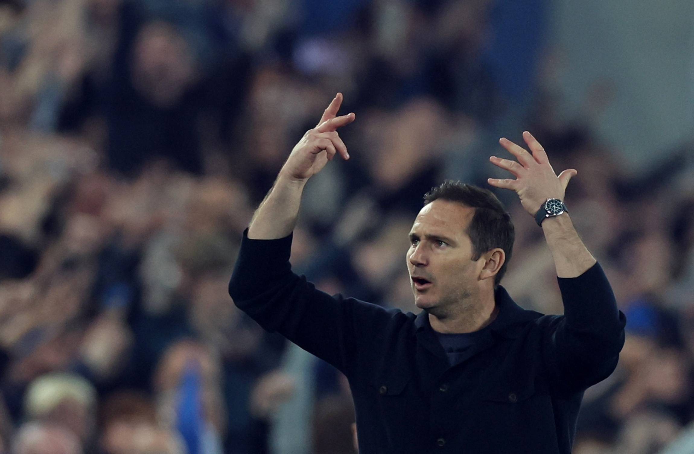 Everton boss Frank Lampard calls for more support from the crowd