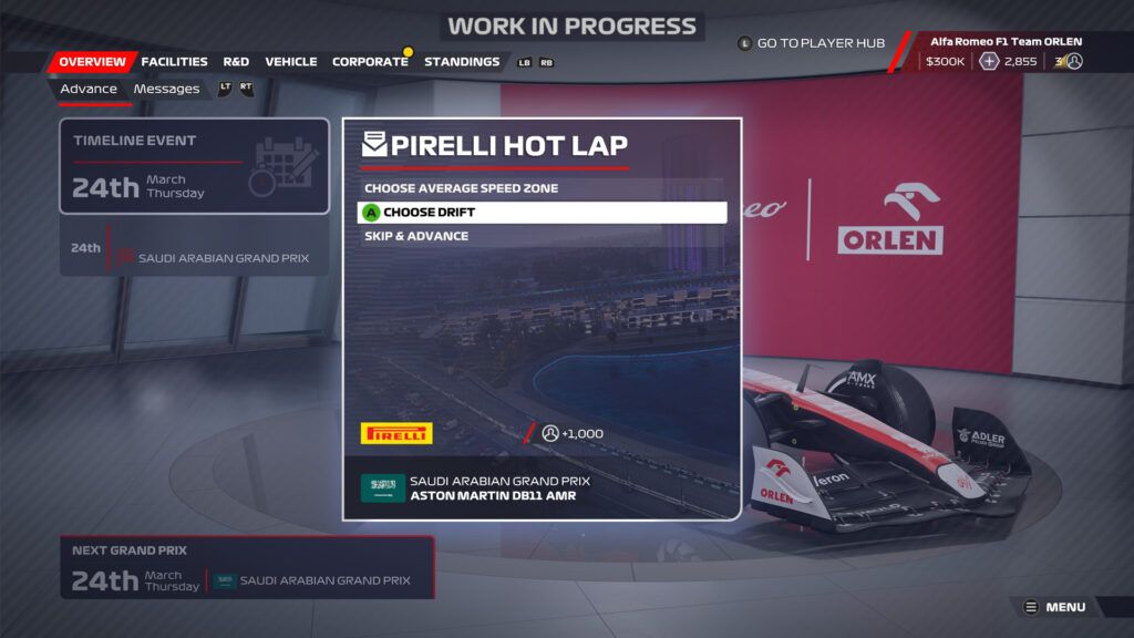 F1 22 Pirelli Hot Laps 