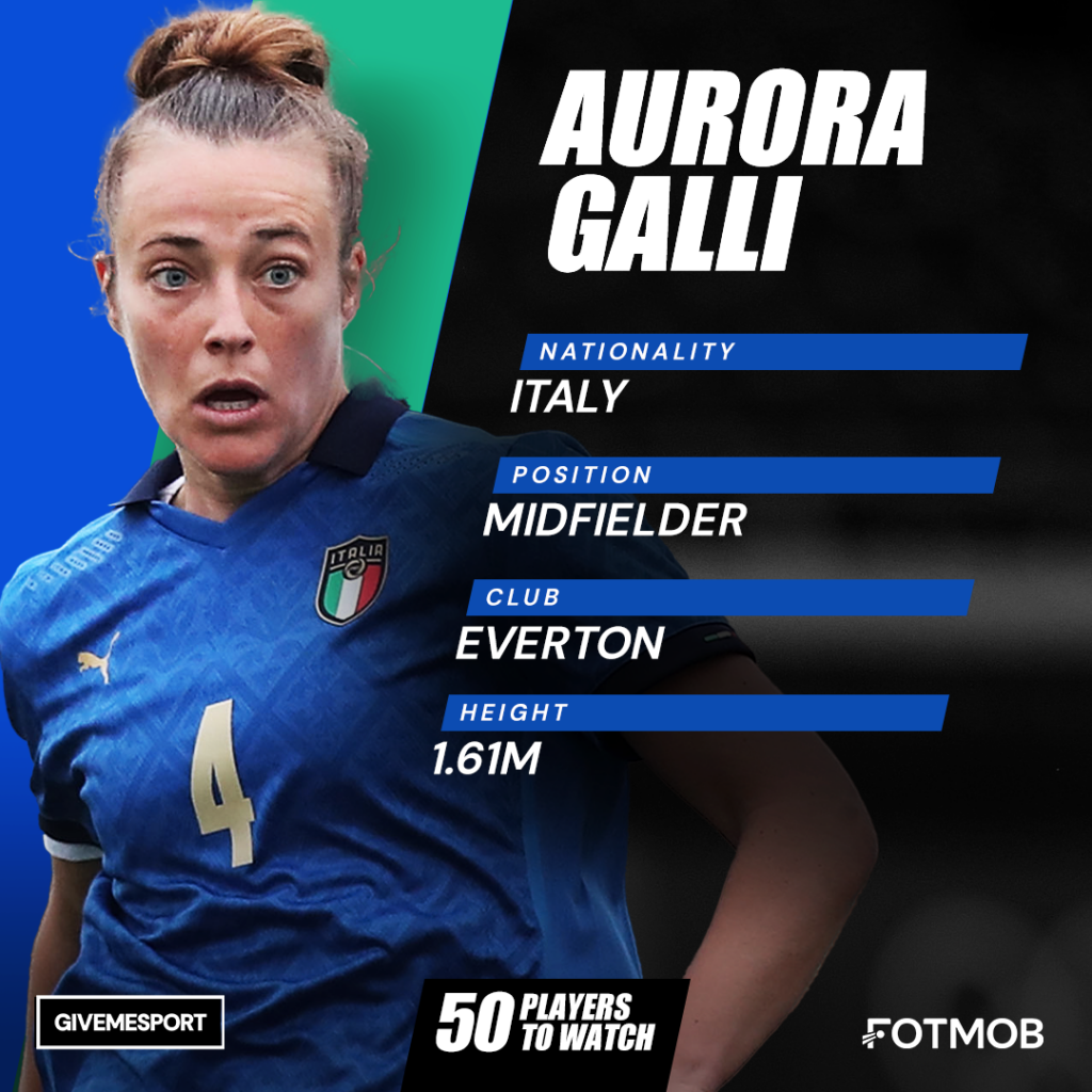 Italian player Aurora Galli