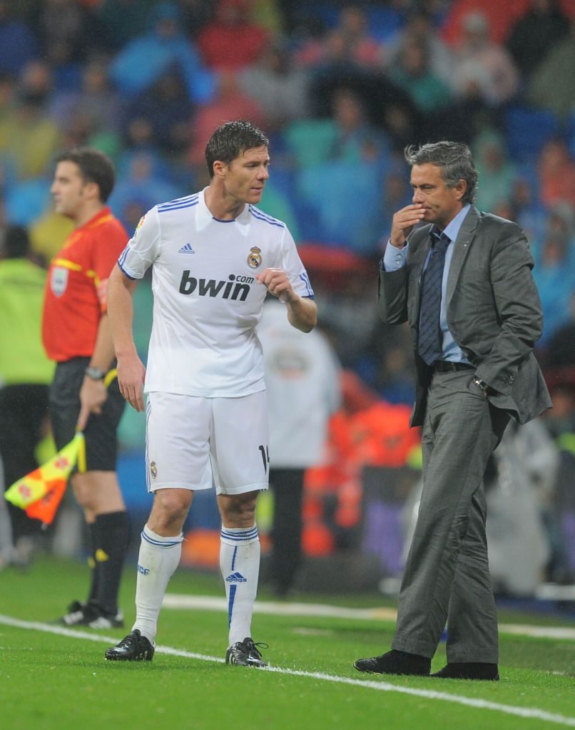 Xabi Alonso features in Jose Mourinho's most used XI