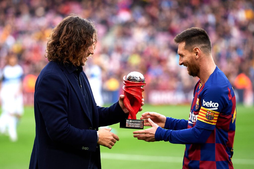Puyol on Messi