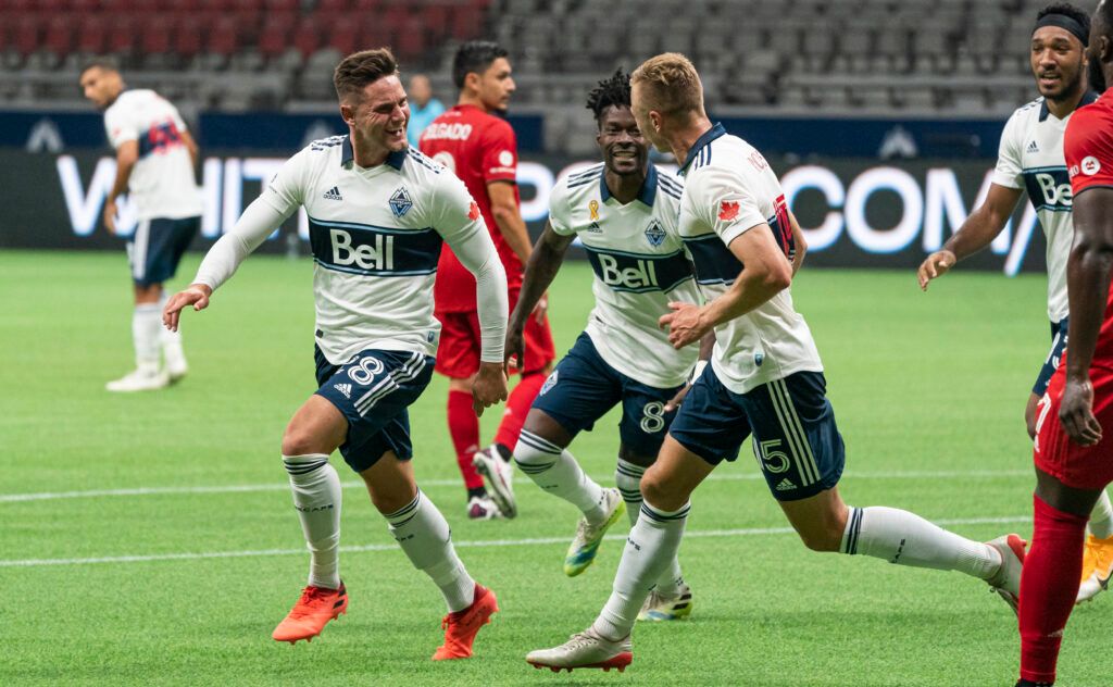The Whitecaps play in the MLS despite being Canadian