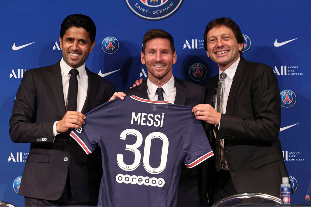 Messi moved to PSG