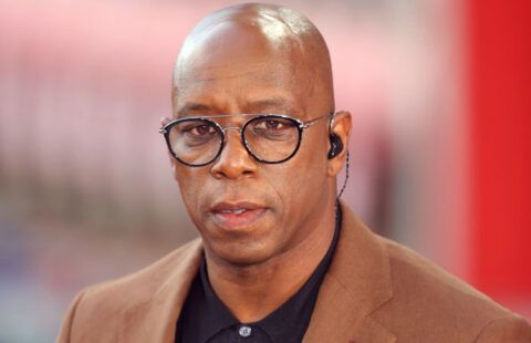 Ian Wright had hit back at an Arsenal fan who moaned about the Eddie Nketiah deal