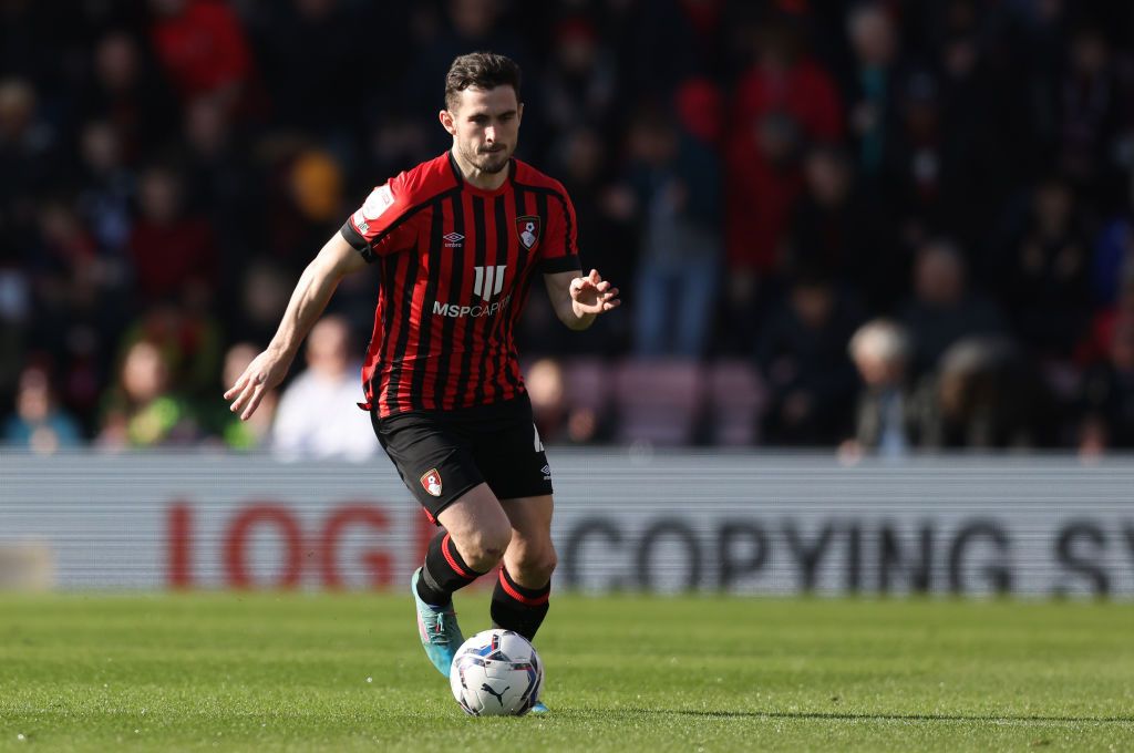 Lewis Cook in action for AFC Bournemouth