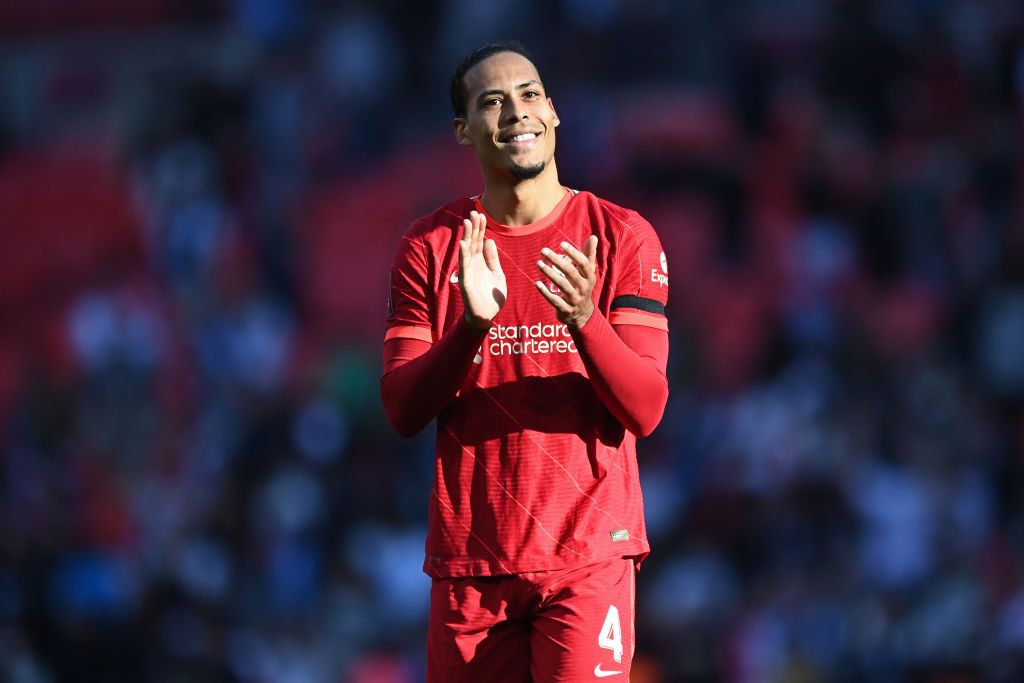 Virgil van Dijk was named in the PFA Team of the Year over Aymeric Laporte