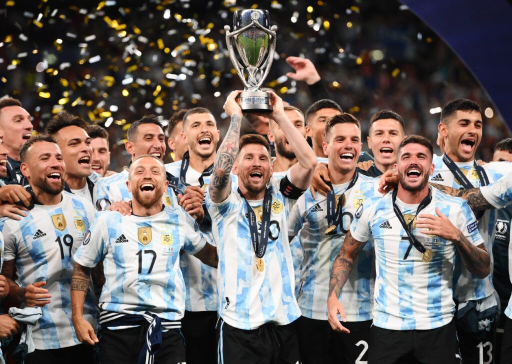 messi trophy argentina
