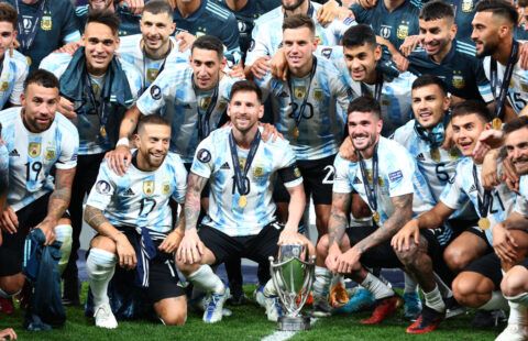 Argentina beat Italy in the Finalissima