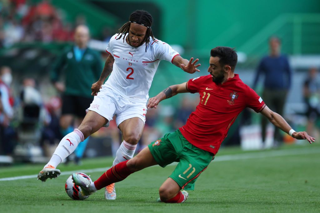 Bruno Fernandes during Portugal vs Switzerland