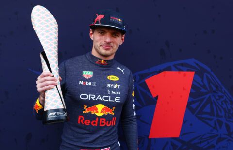 Max Verstsappen wins the Azerbaijan Grand Prix