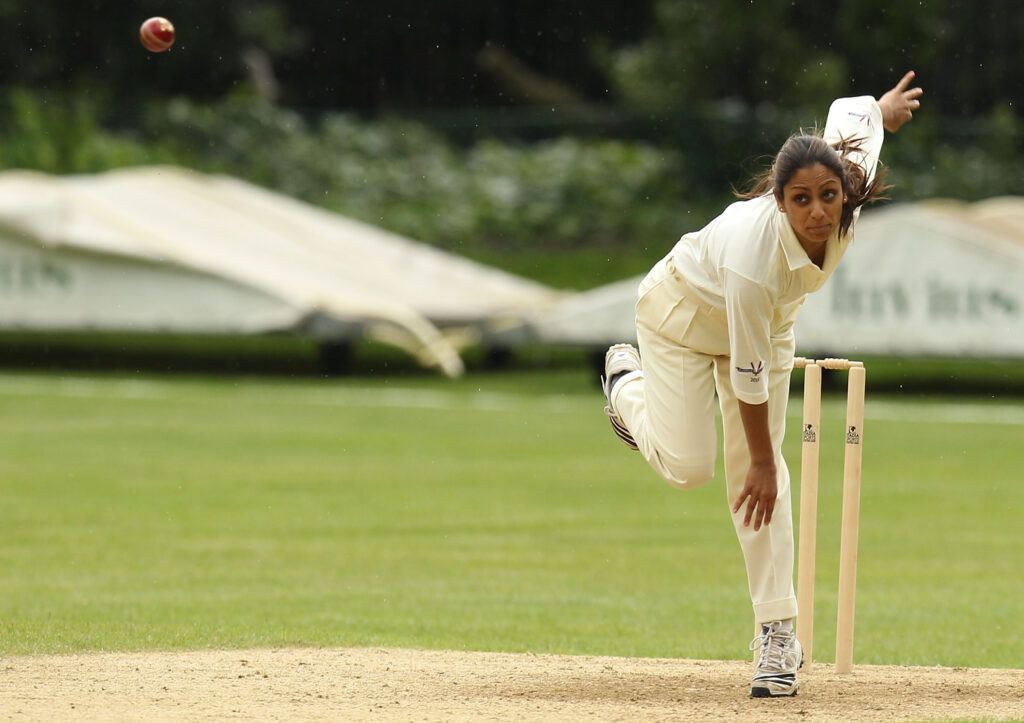 Cricket star Isa Guha
