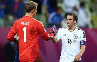Manuel Neuer and Philipp Lahm feature in list of the greatest German players ever