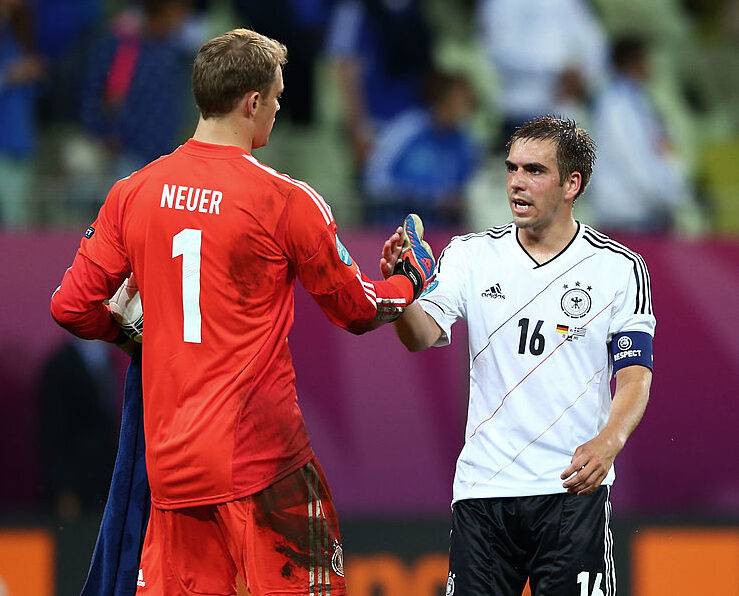 Manuel Neuer and Philipp Lahm feature in list of the greatest German players ever