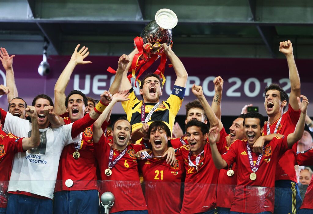 Spain euro 2012 trophy