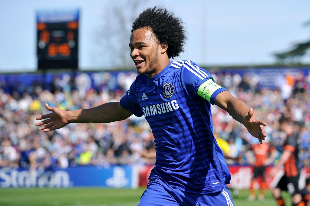 Izzy Brown scored twice in Chelsea's UUEFA Youth League triumph in 2015