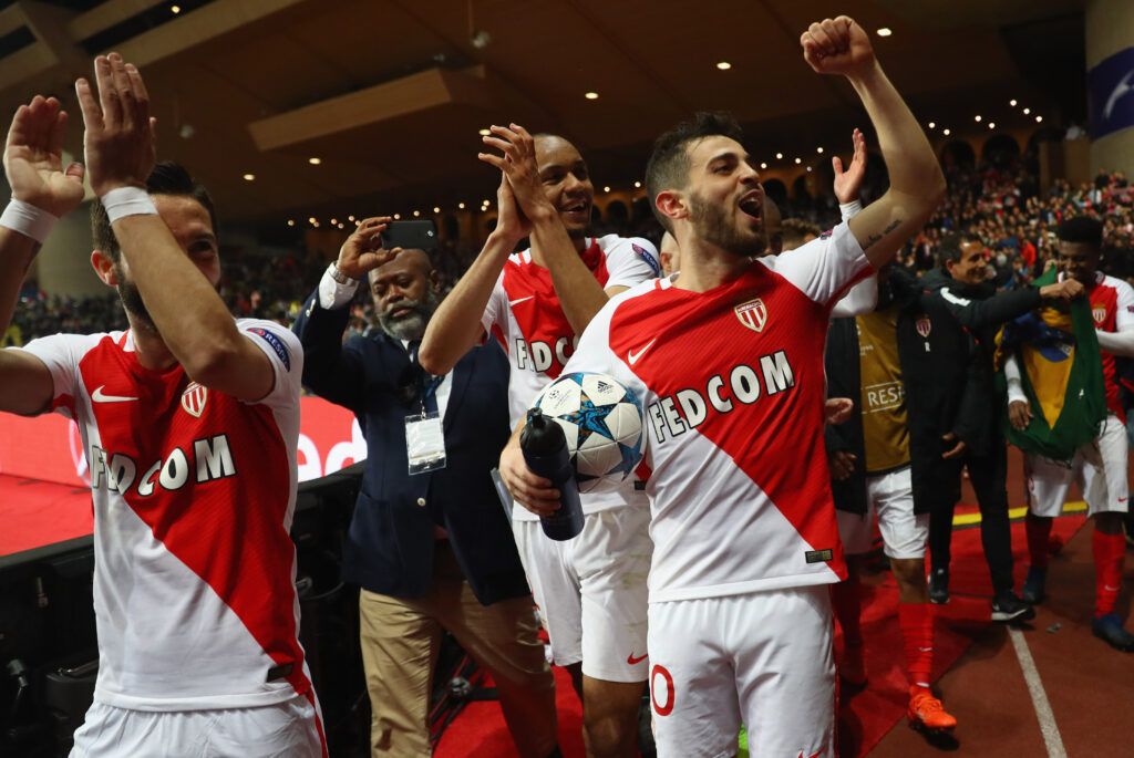Monaco won Ligue 1 in 2017