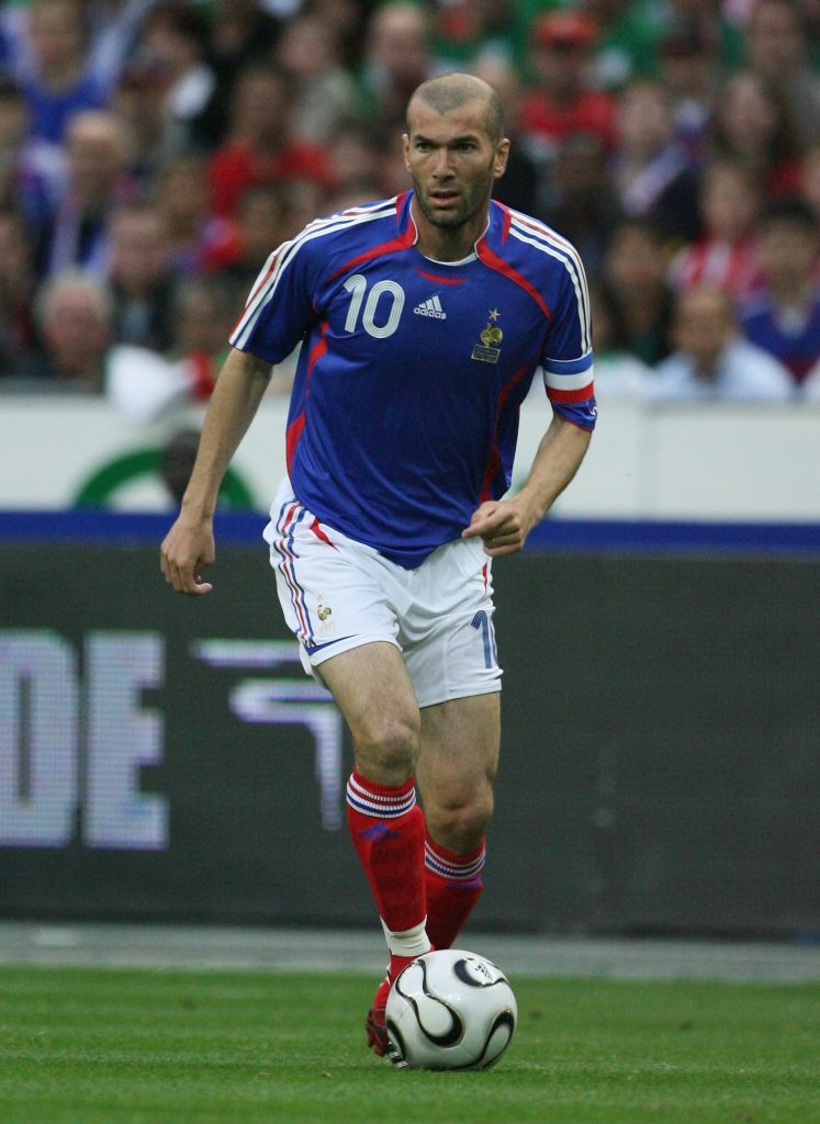 Zinedine Zidane with France