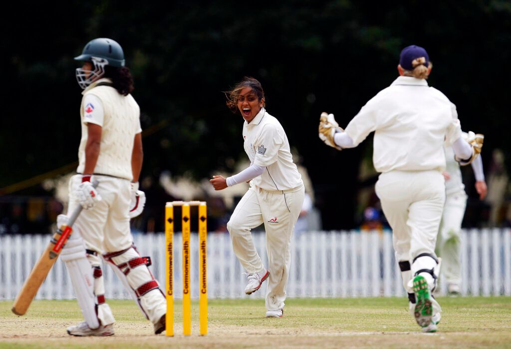 Cricket player Isa Guha