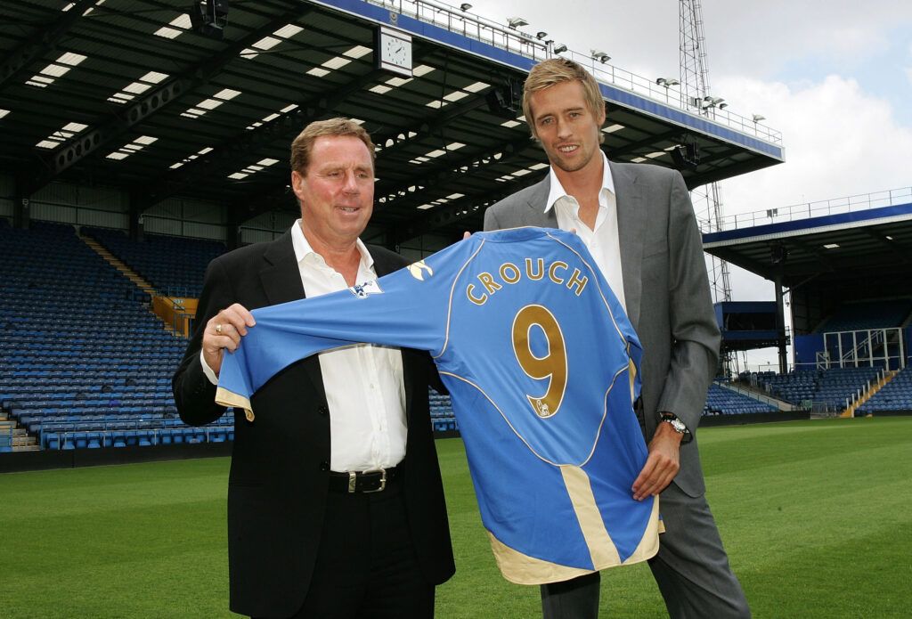 Redknapp presents Crouch at Portsmouth
