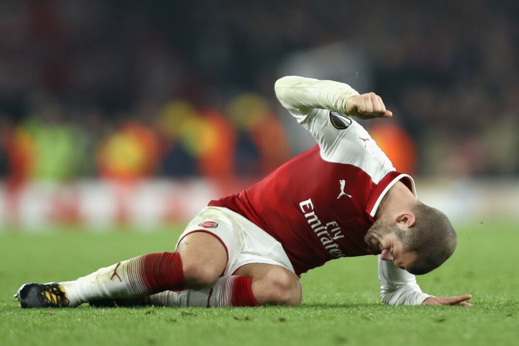 Wilshere injured at Arsenal