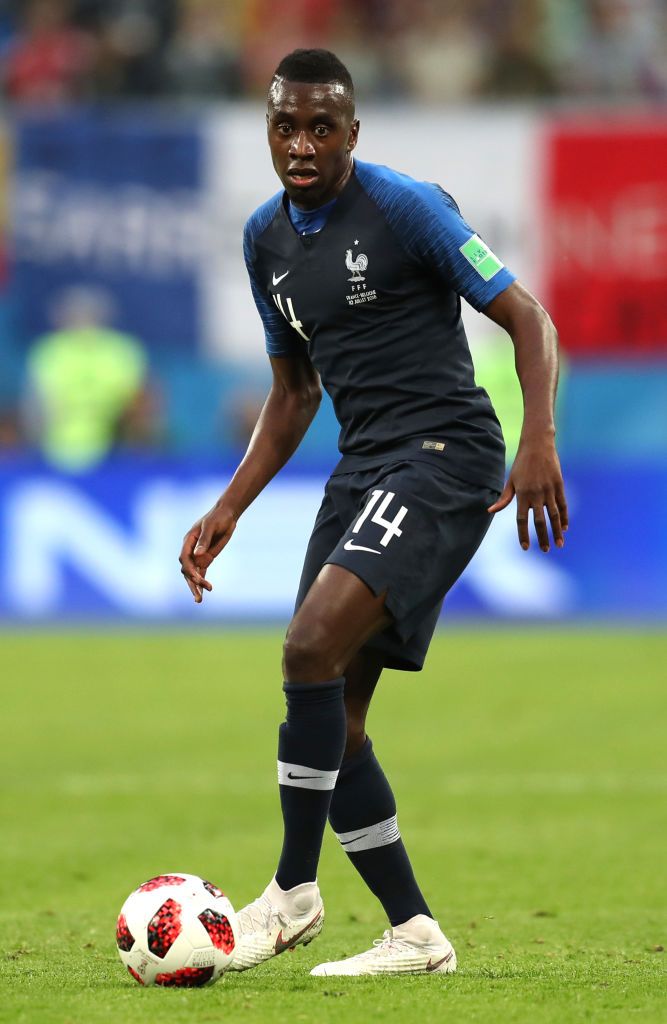 Blaise Matuidi in action for France