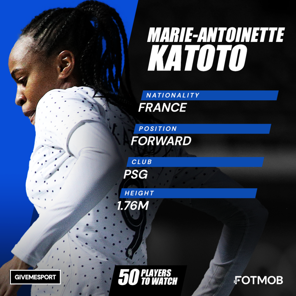 French player Marie-Antoinette Katoto