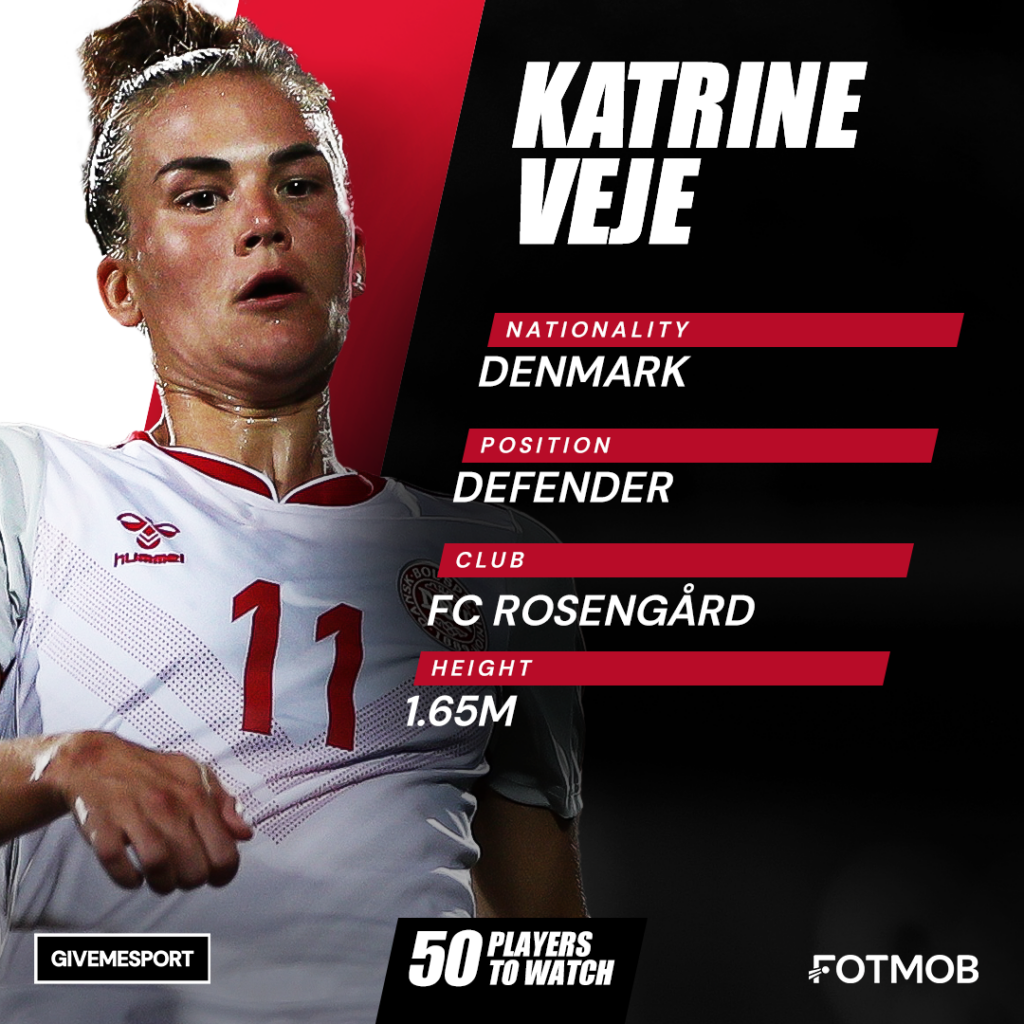 Denmark defender Katrine Veje