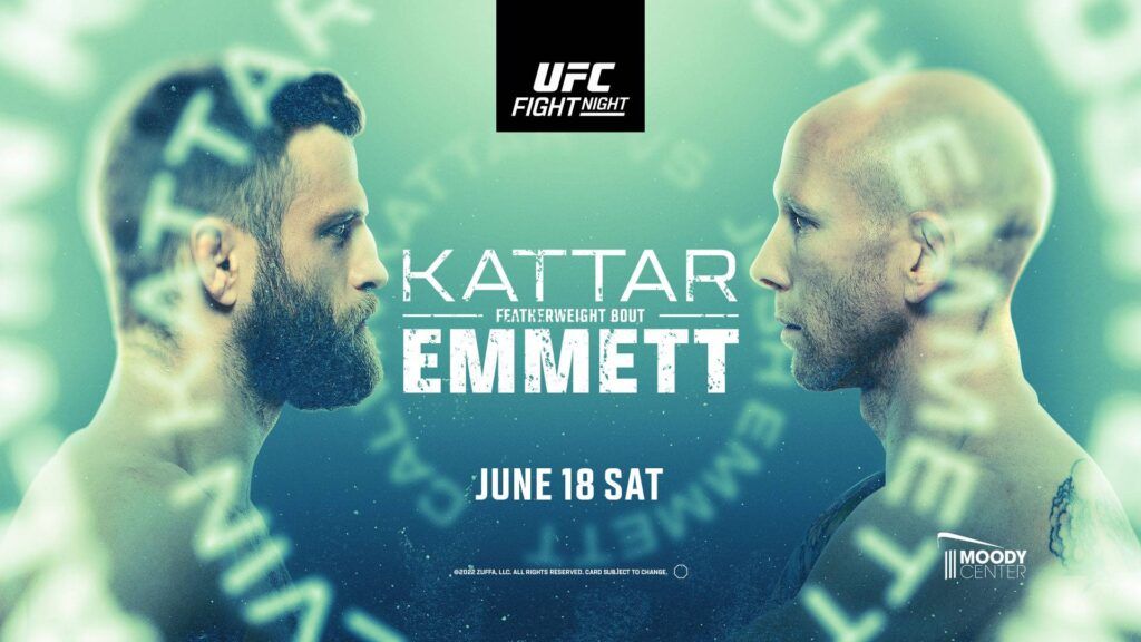 Kattar vs Emmett UFC