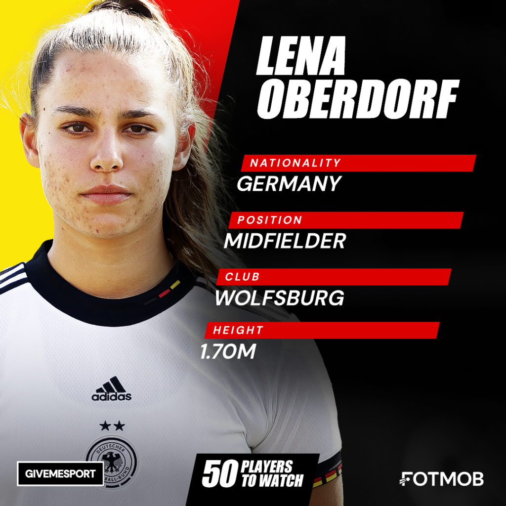 Germany player Lena Oberdorf