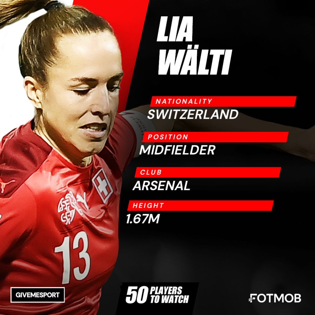 Switzerland player Lia Walti