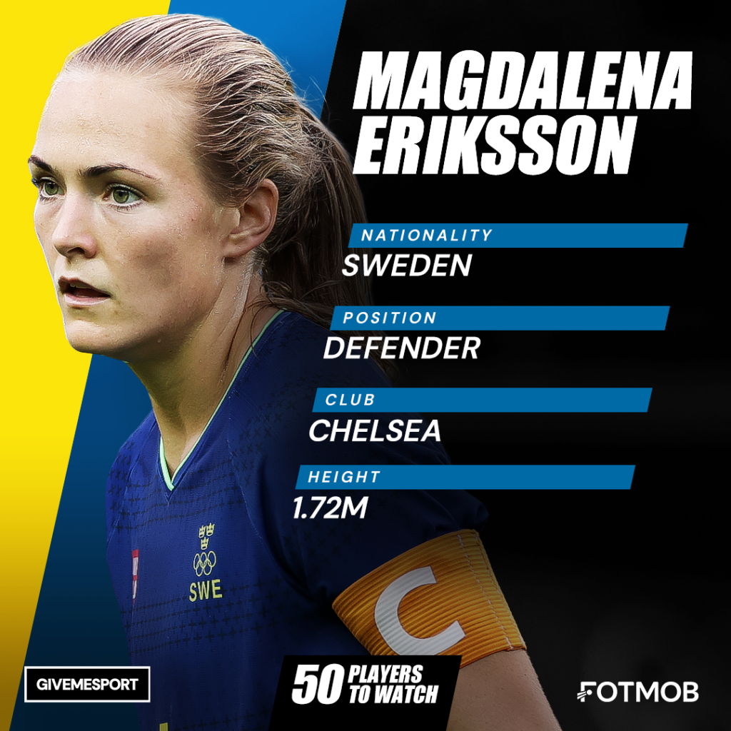 Sweden player Magdalena Eriksson